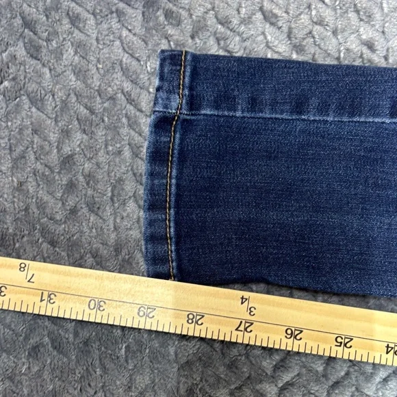Seven Women's Dark Blue Stretch Denim Jeans - Picture 5 of 8